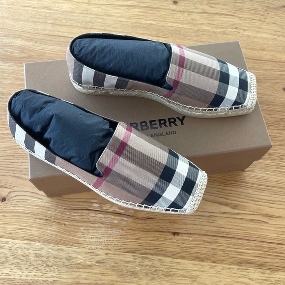 Canvas Check Espadrilles BIRCH BROWN - Picture 3 of 7